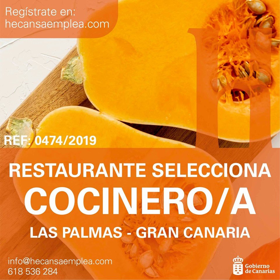 BusquedAActiva's tweet photo. Oferta de Empleo Cocinero en Gran Canaria https://t.co/cZFLFkuoBW https://t.co/rwLPTV4xjf