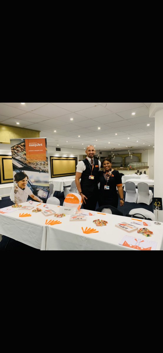 amber_pinnock's tweet photo. Why not come down today and see how you can join #generationeasyjet at @Lets_Fair @easyJet 🧡 https://t.co/mNNcMTQnXs