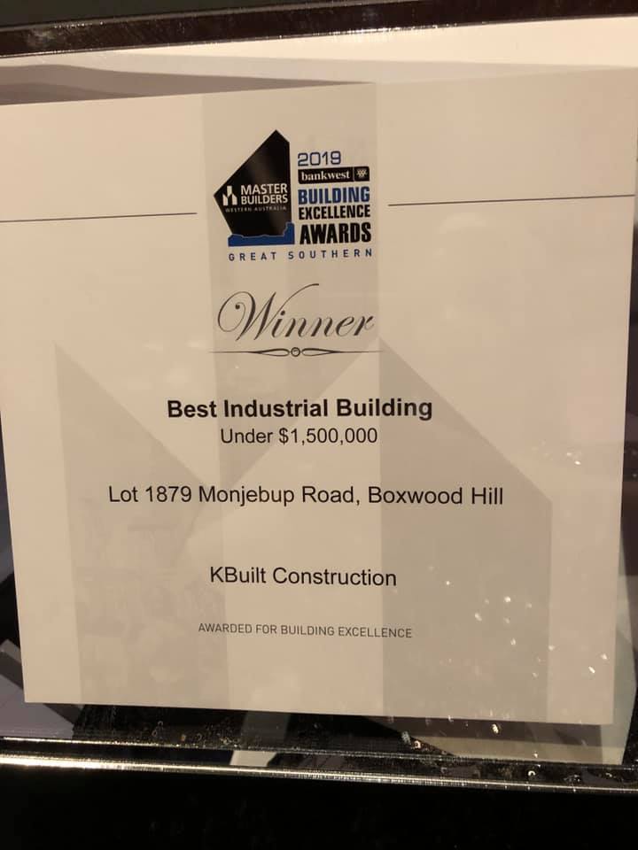 BushHeritageAus's tweet photo. Very proud that our field station took out a gong at the #MasterBuildersAwards Great Southern at the weekend!

The Michael Tichbon Field Station won Best Industrial Building under $1.5 million. 

Thanks to H+H Architects and KBuilt Construction, who won Best New Builder! https://t.co/cYRbRHqcBp