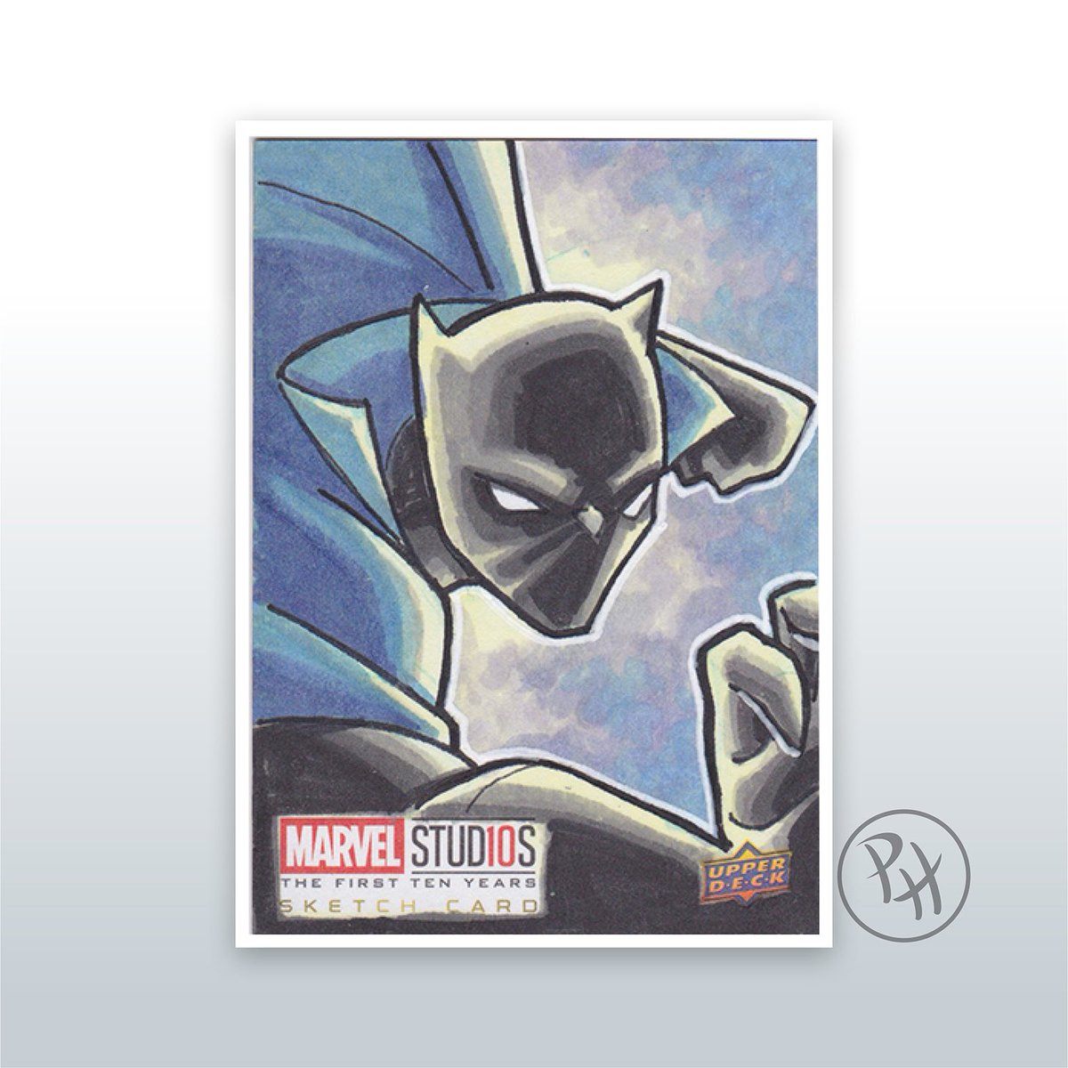 Pjhill81's tweet photo. After all the Marvel sets I have done I finally did Nick Fury for @UpperDeckEnt Marvel 10th Anniversary set
Which version is your favourite?
.
#nickfury #blackpanther #CaptainMarvel #mcu10 #mcu10years #upperdeck #sketchcards #markerart #tradingcards #marvel https://t.co/IxLrSxyAzy