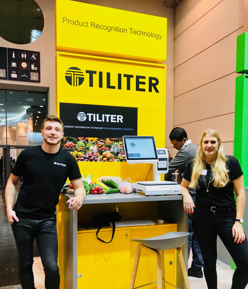 TiliterTech's tweet photo. We are all set!
Visit our @TiliterTech Showcase at the Microsoft Booth.
#tiliter #ecrtag19 #gs1germany #startups #microsoft #congress #retail #technology #exhibit #ai #ecommerce #blockchain #logistic #categorymanagement #shopperinsights #productinformationmanagement https://t.co/JD4l9sG8Tb