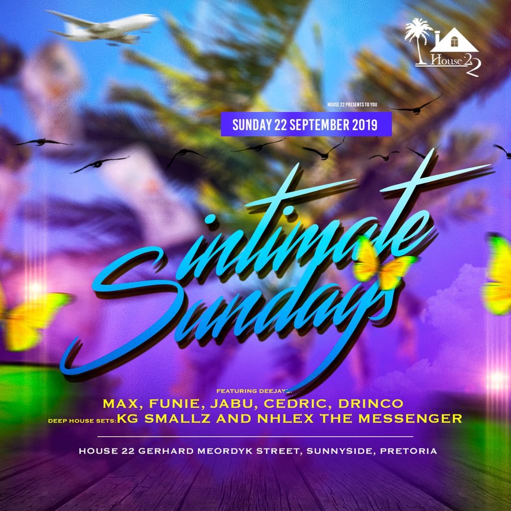 Nhlex_DSU's tweet image. Ekse, let’s get musically intimate this coming Sunday’22nd Sept @House_22nas I dish out some DeepHouse grooves.
#IntimateSundays #House22 #TheMessenger✊🏾

#Azishe🔥🔥🔥🔥🔥