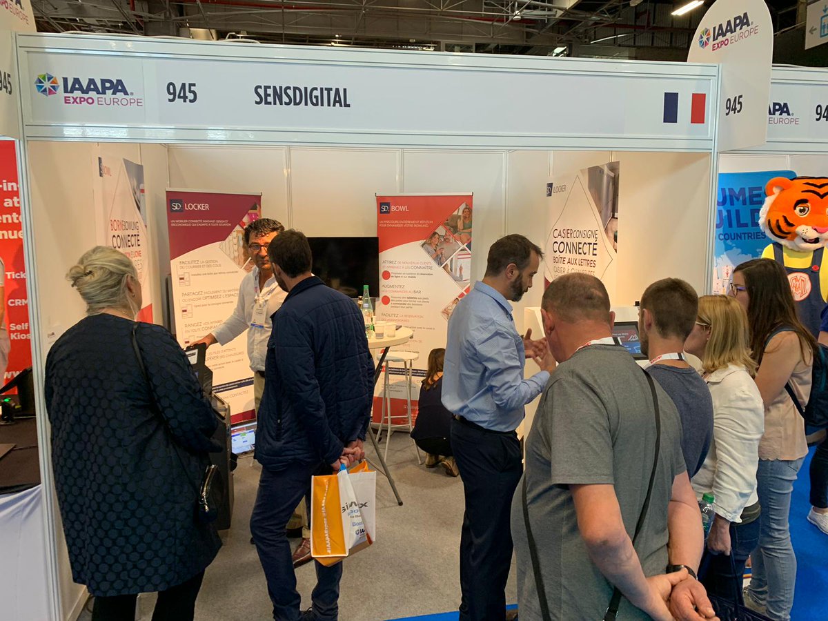 C’est parti pour le 2ème jour du salon <a href="/IAAPAHQ/">IAAPA</a> Expo Europe, notre équipe sera ravie de vous rencontrer sur notre stand n°945 

#IAAPAExpos