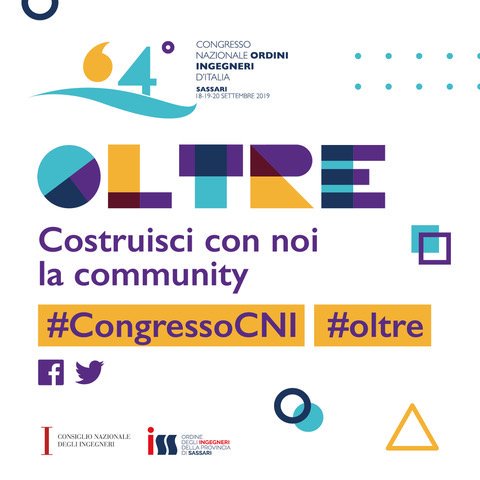 Ai nastri di partenza il 64° Congresso Nazionale Ingegneri!

Costruisci con noi la community dell'evento con gli hashtag #CongressoCNI e #oltre ! 🚀
Per vedere tutti gli aggiornamenti seguici sui profili Twitter <a href="/CongressoIng/">64° Congresso Nazionale Ingegneri</a> Ing e Facebook!

#StayTuned