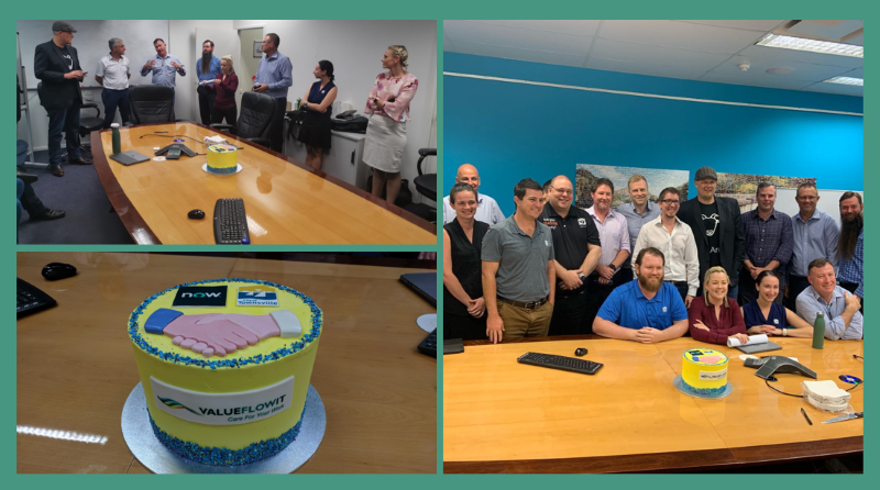 ValueFlowIT's tweet photo. ValueFlow celebrated the launch of the Townsville City Council's HR Case Management @servicenow system. A great first step towards realising efficiencies within People and Culture.
@TCC_News @ServiceNowANZ
#Careforyourwork #ValueFlow #golive #Golivecake https://t.co/NVkmV7nPS6
