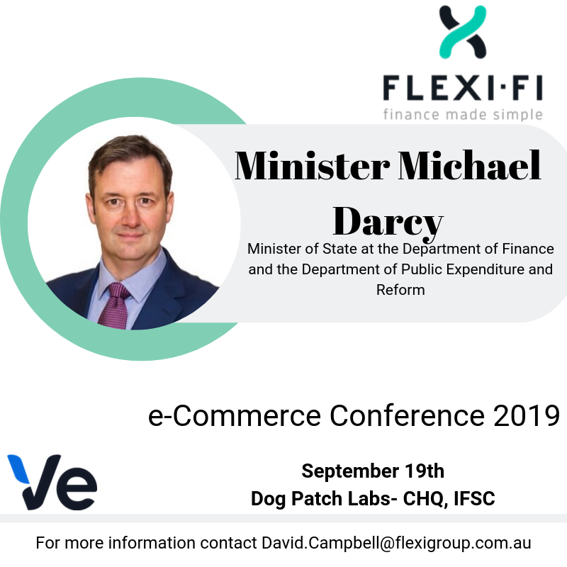 shophummie's tweet photo. Our e-Commerce event takes place tomorrow and kicking off proceedings will be Minister Michael Darcy with an opening address. #FlexiFi https://t.co/q7LVG3PMJR