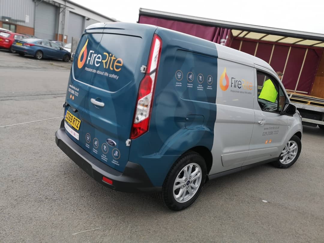 EliteSigns's tweet image. The @FireRiteUK #fleet is growing with this #69plate addition. Another silver #FordConnect with #printed #partialwrap #vehiclewrap.

@rolanddguk @metamarkuk @printmaxuk #Metamark
