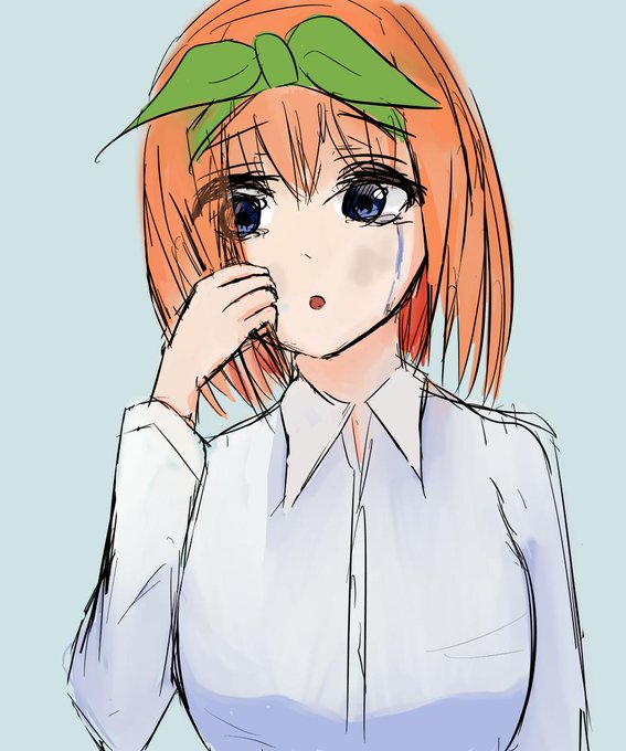 NolstさんがTwitterに投稿した中野四葉(五等分の花嫁)のイラスト。