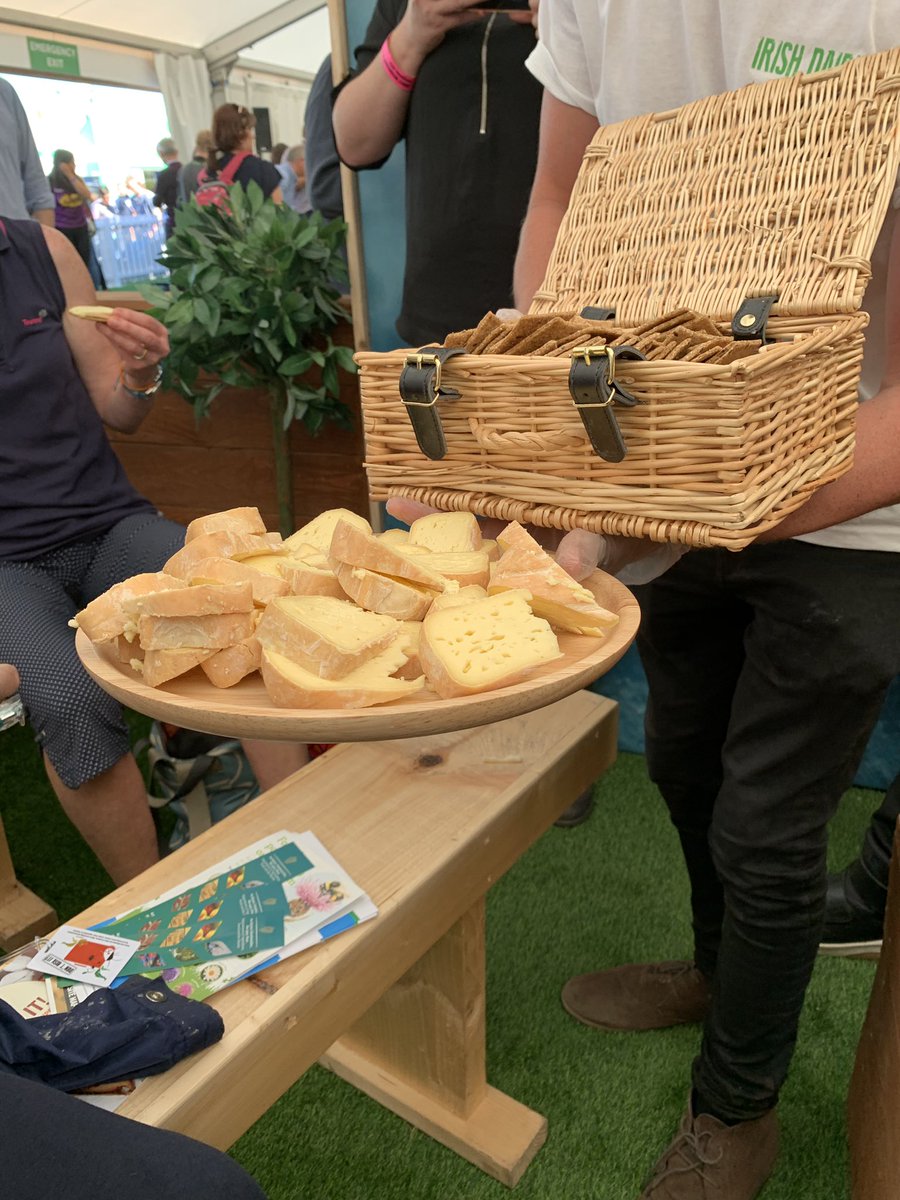 “One day, one field - the cheese that encapsulates PeoplePlace” @SheridansCheese @durruscheese @NDC_ie #Ploughing19