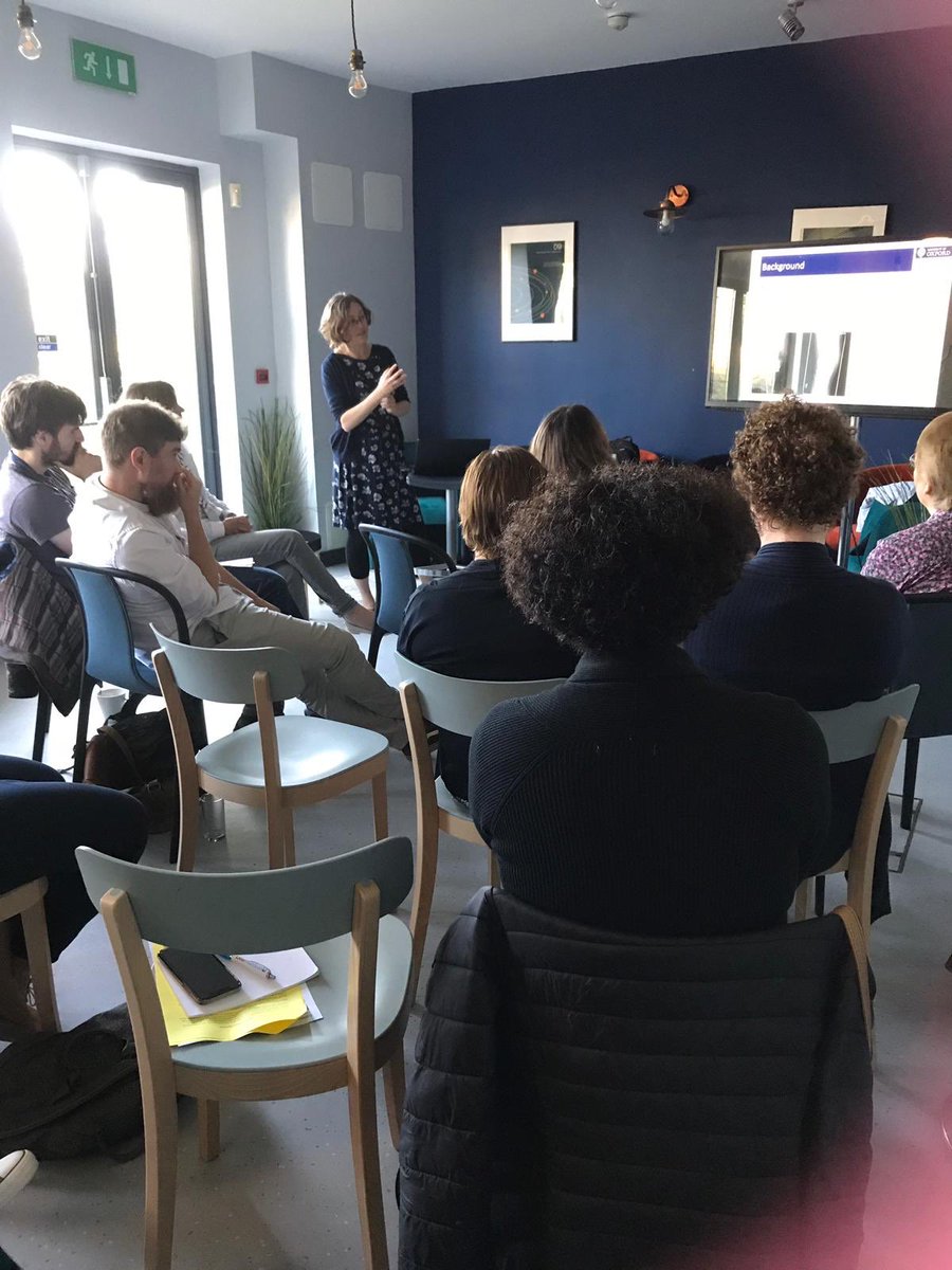 Lottie presenting TOPKAT trial results at MSC CRN team meeting yesterday. None of this is possible without the hard work and support of the CRN teams 🙌🎉@NIHRCRN_tvsm <a href="/david_j_beard/">david beard</a>