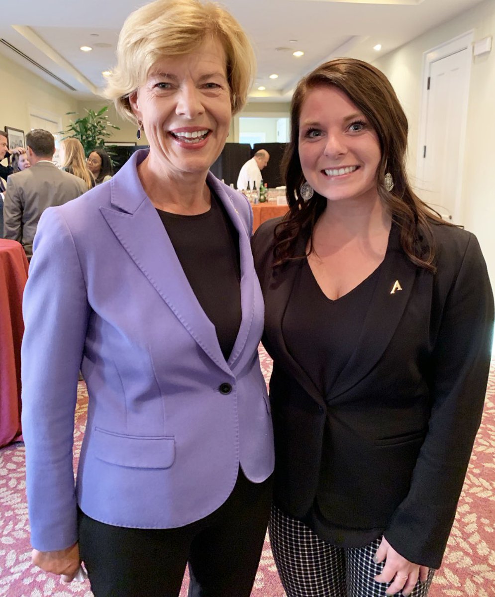 afarnham_CU's tweet image. Ready for day 2 of WI #HiketheHill! Great talking the #cudifference with @SenatorBaldwin yesterday!