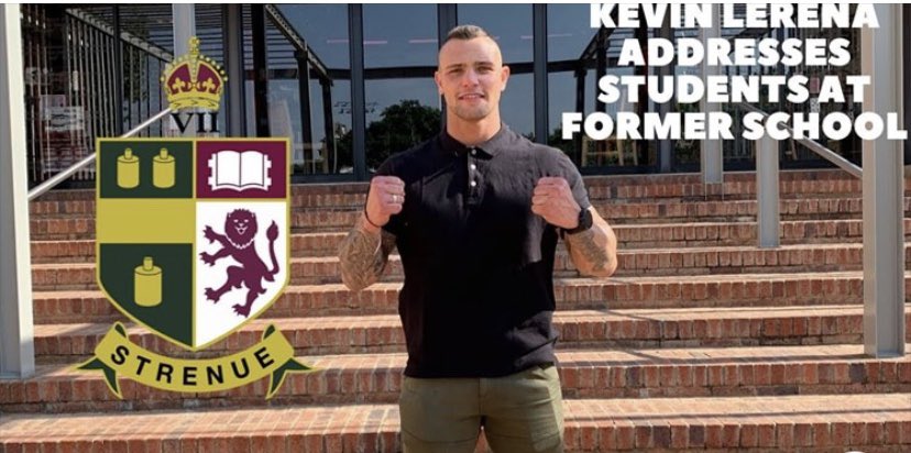 KingEdVIISchool's tweet photo. #OldBoy Kevin Lerena visited us before defending his IBO Cruiserweight title defence for a 6th time this Saturday! 🥊
Good luck for Saturday Kevin, your #RedArmy are behind you all the way! 

https://t.co/0Skxva1KH5 https://t.co/n88hQpAEhF