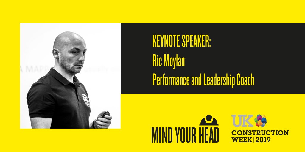 MindYourHead_UK's tweet photo. 📢🗣️ KEYNOTE SPEAKER ANNOUNCEMENT 🗣️📢

Performance &amp; leadership coach @ricmoylan will join the MATERIAL SUPPORT exhibition to discuss his personal battle with mental health &amp; the strategies that helped him recover.

Join us – stand F700 @UK_CW 

#MINDYOURHEAD https://t.co/56U1J8oJRw