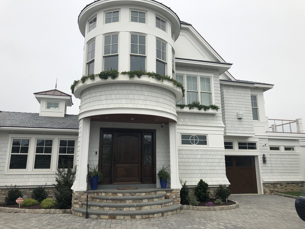 They say no White after Labor Day, but sometimes you just can’t help yourself. 
Showcasing our Super White #Shingles, with an excellent windload and no moisture absorption, making it perfect for this ocean front!
Contractors: Superior Siding

#siding #whitesiding #coastalliving