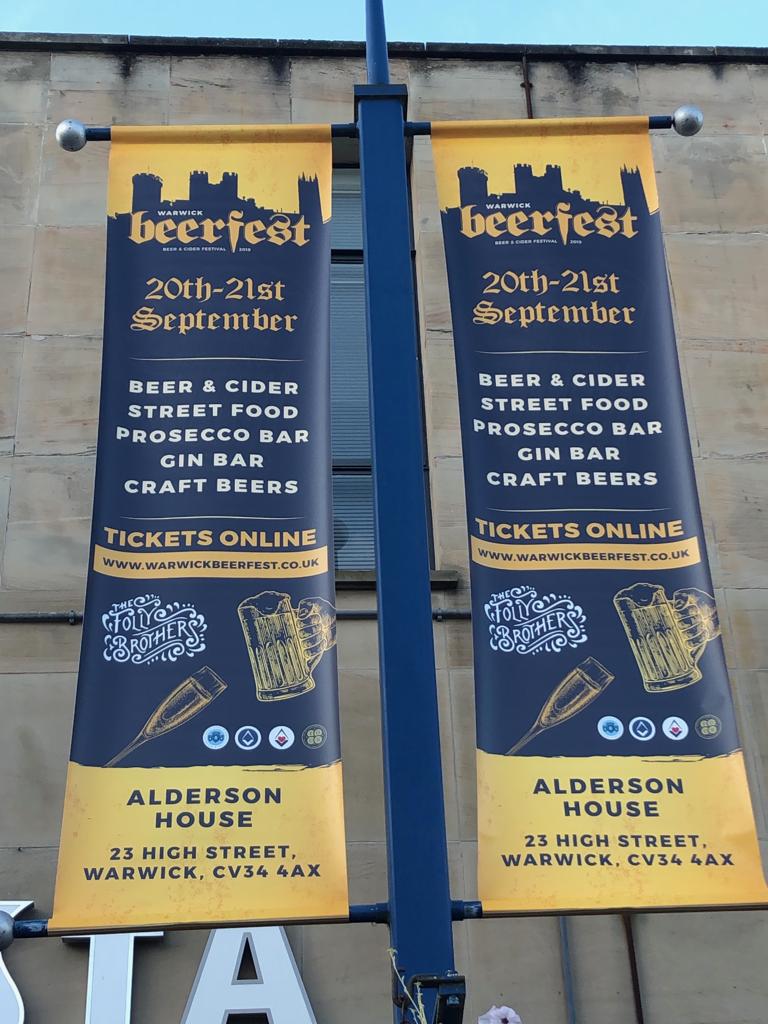 FestWarwick's tweet photo. Tickets still available in the link below

At the Festival:
🍺Beer &amp; Cider
🍸Moores of Warwick Gin
🥂Prosecco Bar
🍔Street Food
🎸Live Music - @TheFollyBrothers

Also get -
Commemorative Beer Glass
Free Tasting Notes Booklet
£5 Worth of Drink Tokens

https://t.co/Iger1hQQ7X https://t.co/AtFXFh3fOE