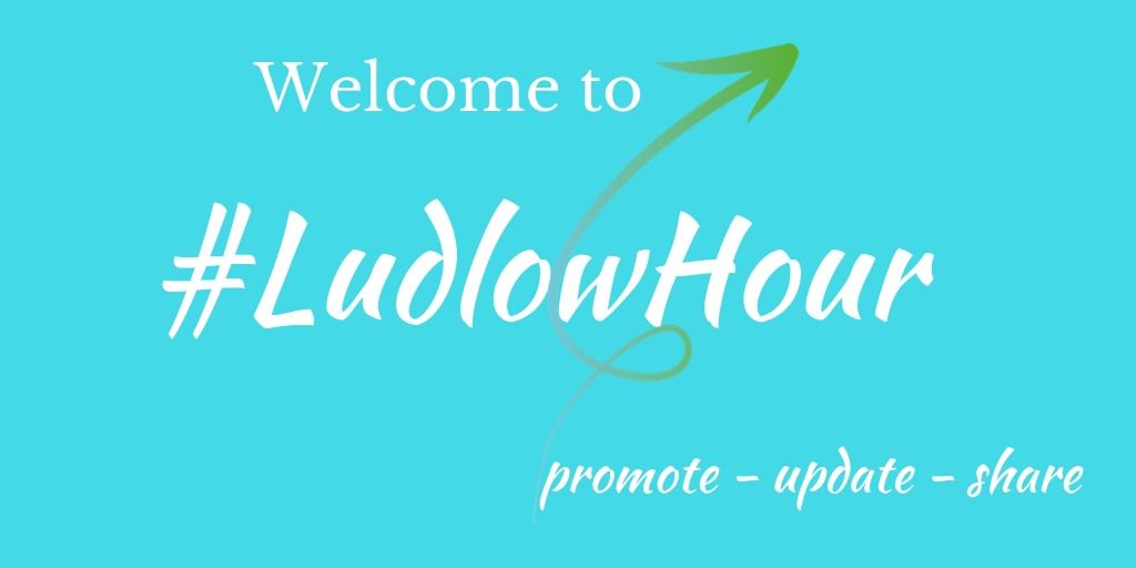 Welcome to #ludlowhour - the place you need to be every Wednesday between 2-3pm! @60broadstreet @FeathersLudlow @nfum_ludlow @LudlowLibDems @LudlowLibrary @LudlowCricket @struttsludlow @LudlowTC @Ludlowfoodfest @BentleysWine
