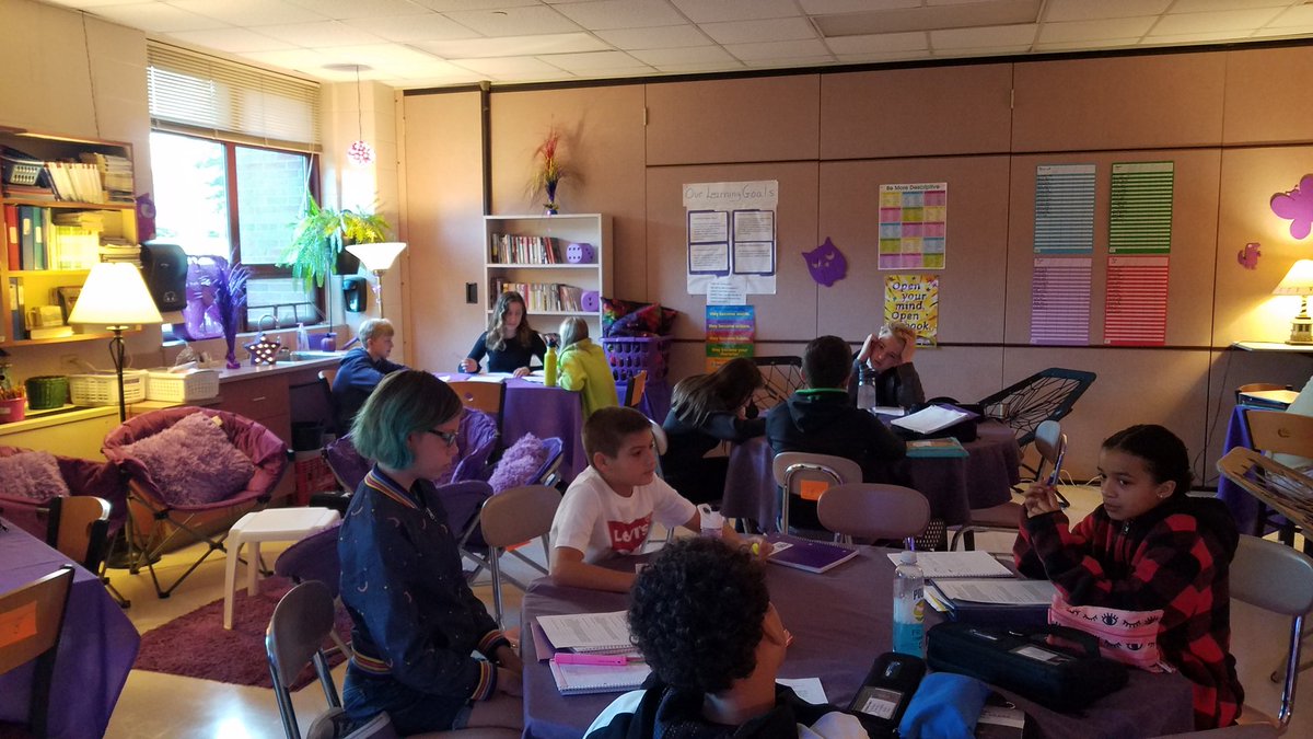 lscag's tweet photo. All-Stars chug away learning how to apply theme to short stories. @MrsBernardReads @MAlmeida157 @AP_Clifford https://t.co/Nvpi6tUowt