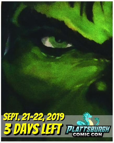 PlattsburghCC's tweet photo. 3 DAYS LEFT!
Celebrities, guest artists, vendors, artists, comics, toys, collectibles, anime, action and pop figures, art, live painting, tabletop gaming, Super Smash Bros. Tournaments, VR, tattooing, 1966 Batboat, panels, cosplay contests, and MUCH MORE! https://t.co/CZd8XADvqy