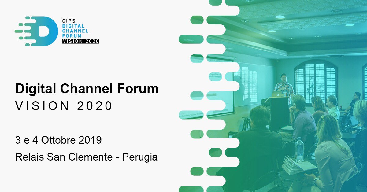 CipsInformatica's tweet image. Manca davvero poco a #Vision2020. Ti sei iscritto?
digitalchannelforum.it/digital-channe…
#cipsinformatica
#digitalchannelforum