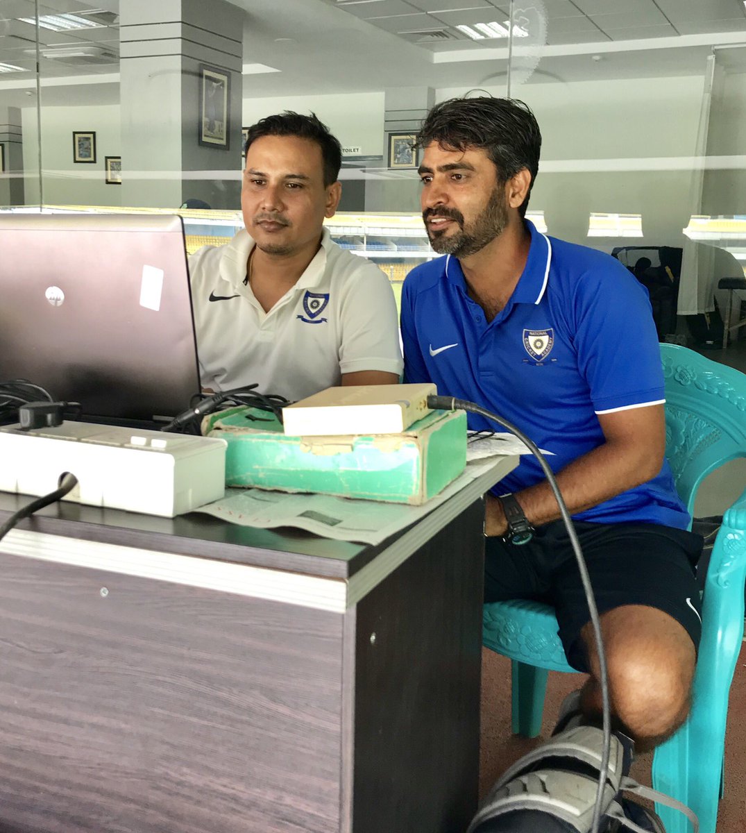 ajratra's tweet photo. #ajayratra #coach #assamteam #practisematch #videoanalysis #rajeshsarma https://t.co/mzTy4VGTZF