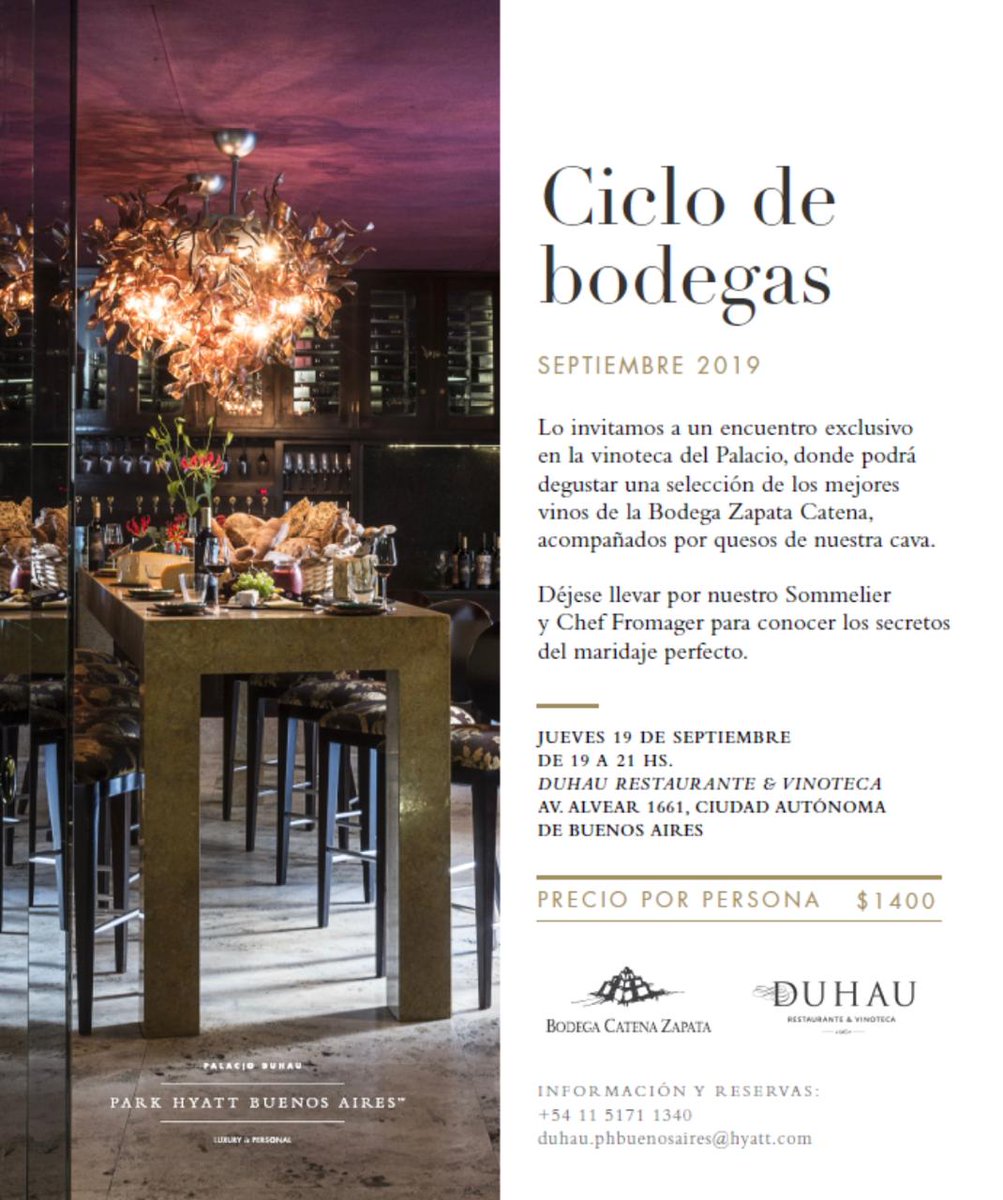 Park Hyatt B.A. (@palacioduhau) on Twitter photo 