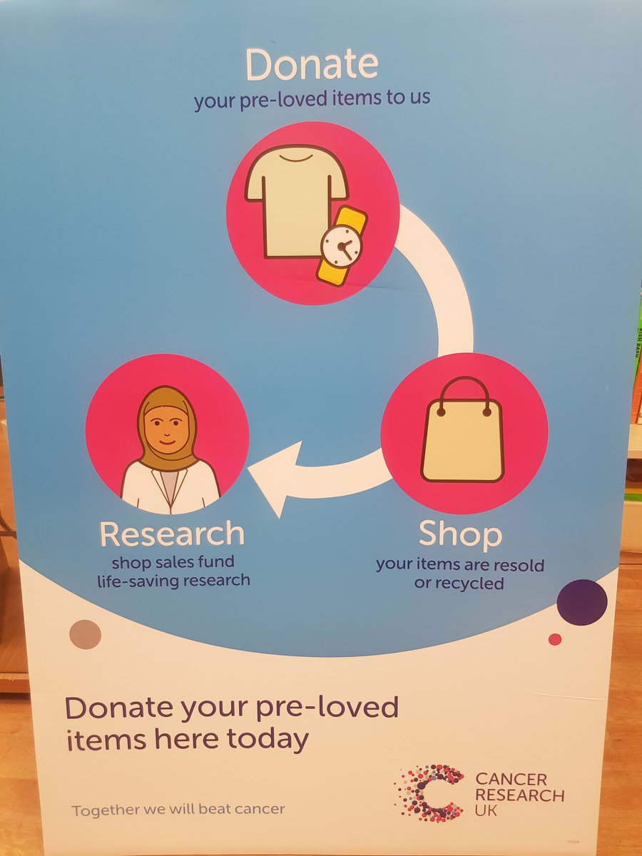 CRUKWindsor's tweet image. You donate, shop and help in life saving research. #howeasy #help @CRUKShops @CR_UK @Michelle_CRUK @Area24CRUK @ByardJulie