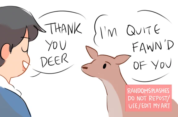 @BTS_twt jin's jokes are very en-deer-ing ? #btsfanart  #JIN 