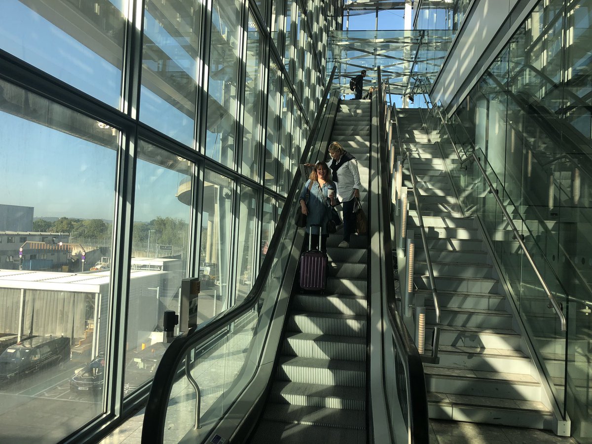 oseland's tweet photo. On my way to @workplacetrends in Copenhagen #wtdenmark with @MaggieProcopi https://t.co/caOhx3DHsM