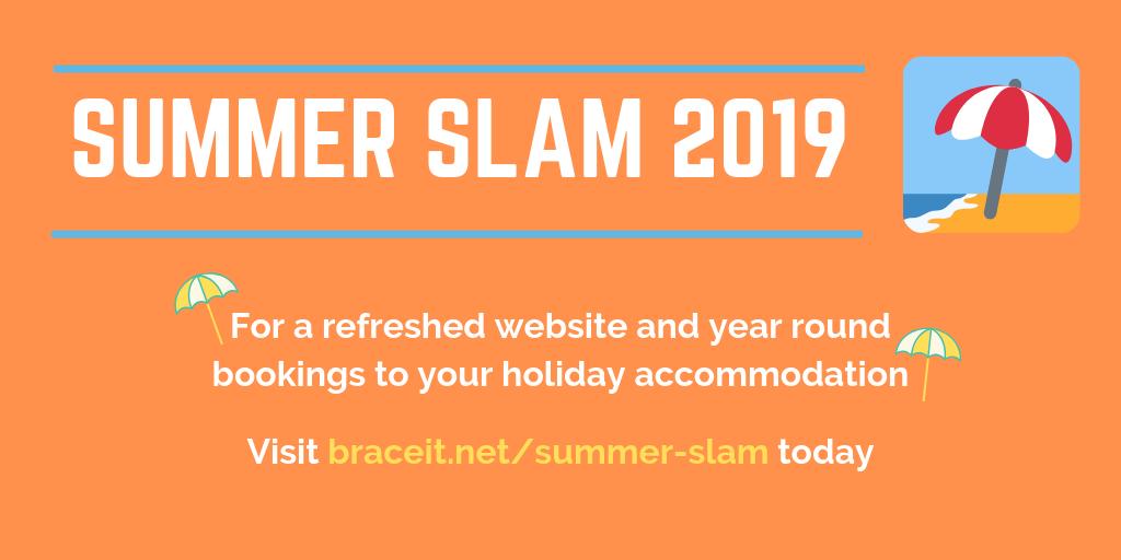 prop_sync's tweet image. Only 5 spaces left in our Summer Slam Special Offer. Refresh your website and fill your calendar year-round for only £399, and get those bookings in!

Find out more here: buff.ly/2MJHIDY

#bookings #selfcatering #tourism #holidayhome #glamping #camping #onthefarm