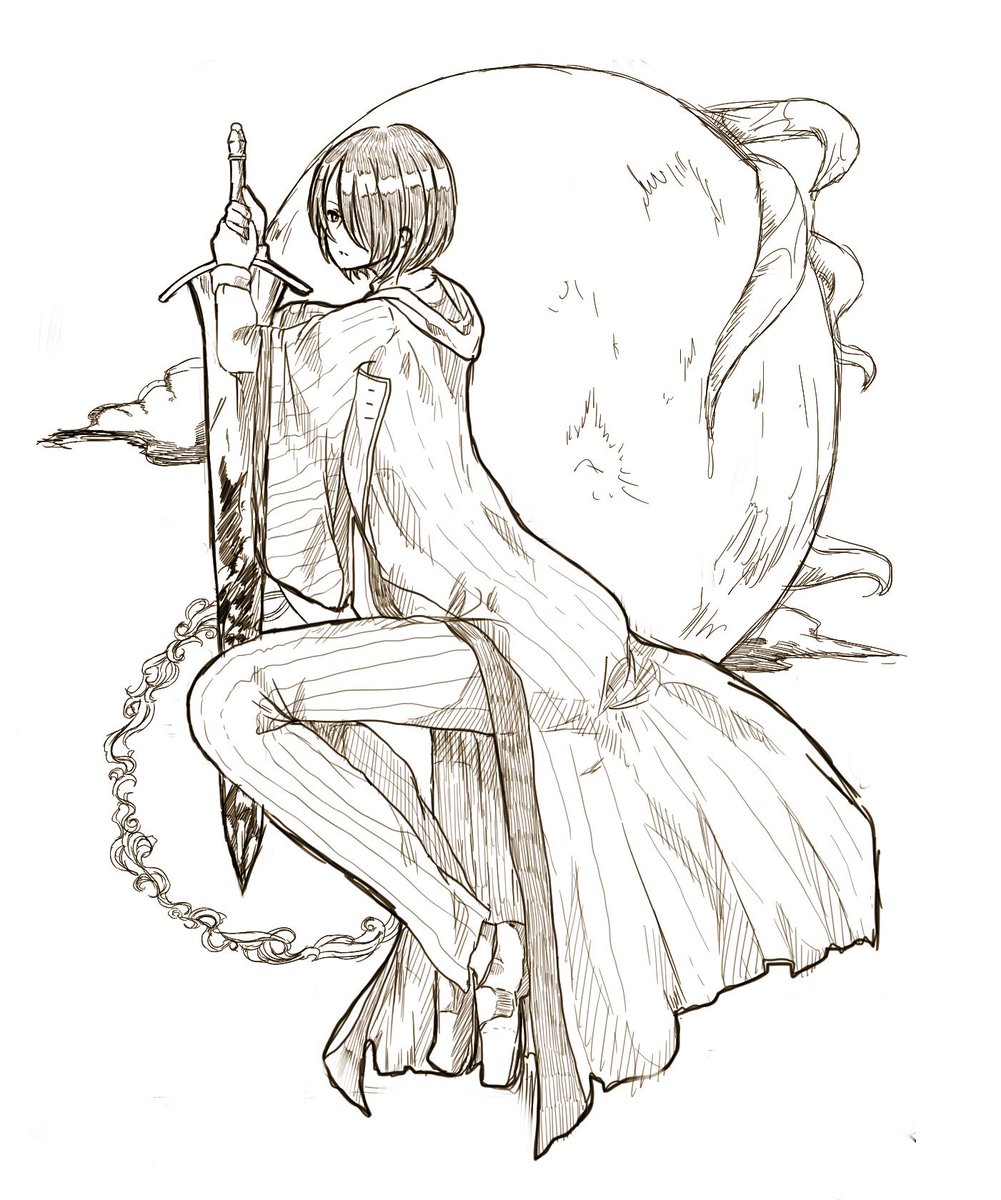 𝑁𝑜𝑠ℎ𝑖 3 ヽ Skeb開始 そういやうち狩人ちゃんあんま描いてないな 1枚目はヴァンヘルシング見てたらなんか描いてたやつ ミコラーシュとウチの子の服装はうちの趣味 2枚目は超初期のころの服装 1周目 3枚目は去年の冬辺りに描いたやつ