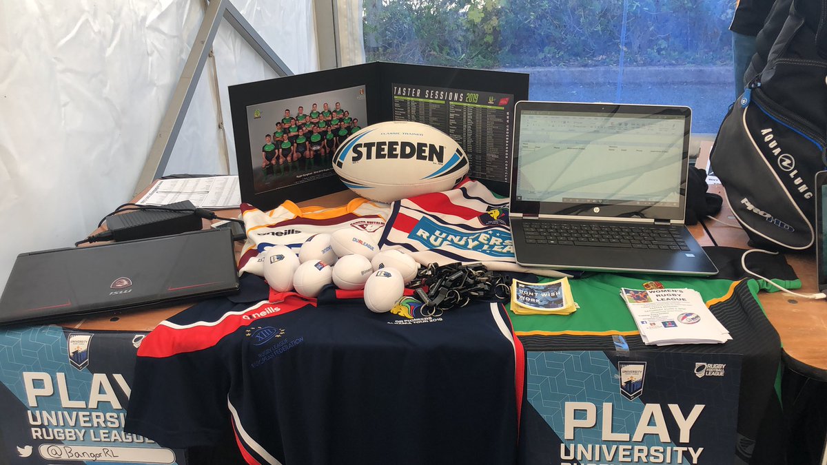 Get down and see us at our first serendipity! We’re in the back corner of the tent with our lads! <a href="/RLBangor/">Bangor Rugby League</a>