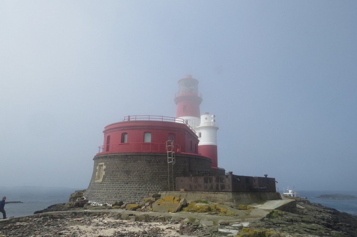 A misty day at the <a href="/trinityhouse_uk/">Trinity House</a> Longstone Lighthouse earlier in the year. <a href="/discovernland/">Discover Northumberland</a> <a href="/NNTourism/">North Northumberland</a> @northcoastaonb <a href="/alnwickgazette/">Northumberland Gazette</a> <a href="/england_coast/">England's Coast</a> <a href="/coastmag/">Coast Magazine UK</a> @BBCCountryfile <a href="/LundgrenTours/">Lundgren Tours</a> <a href="/YourHolidayMag/">Holiday & Cruise Magazine</a> <a href="/Culture_Northum/">Northumberland Culture Network</a> <a href="/SteelySeabirder/">David Steel</a> <a href="/NlandEats/">Northumberland EATS</a>  #Farnes #Northumberland