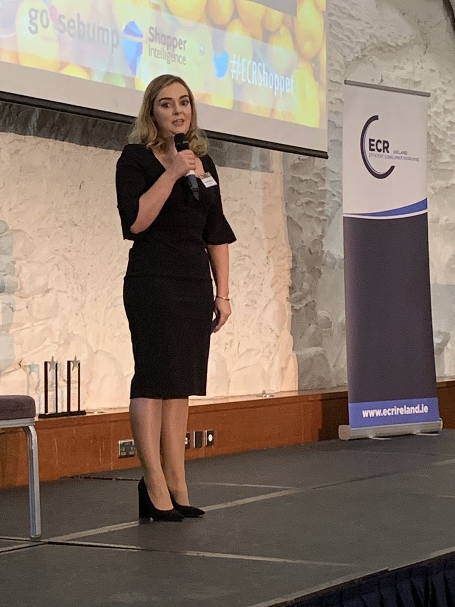 Let the Awards begin!
<a href="/michellemcgreal/">Michelle Brennan</a> introducing the ECR Ireland Shopper Marketing Awards 2019 sponsored by <a href="/goosebumpers/">goosebump</a> #ECRShopper #shoppermarketing