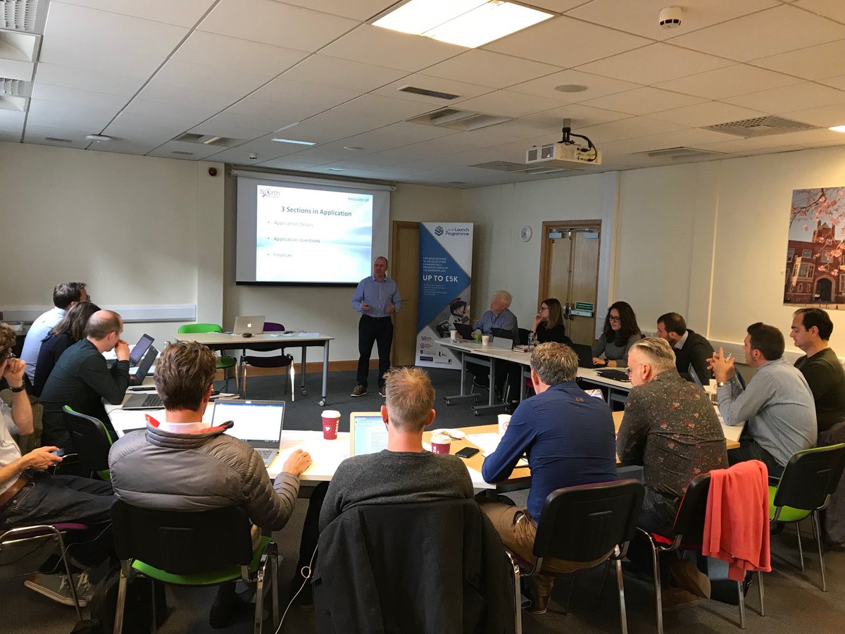 NxNWpartners's tweet photo. Full house for our #icurenxnw Cohort C business planning workshop @QUBelfast.   kicking off with @brilliantredltd @ADanFan @brianamc @QubisLtd @pcdonachy . Stay tuned for details for our next #icurenxnw Investor Day @UniversityLeeds https://t.co/y8qbHtL3PZ