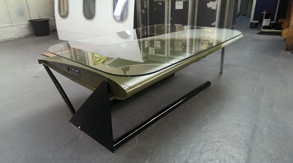apm_expo's tweet photo. Aircraft parts transformed into high quality bespoke furniture?
Yes, @Stu_artaviation is back at #apmexpo and he is promising big things for his furniture display in 2020.
Looking forward to seeing what tricks Stu has up his sleeve for us in Manchester! https://t.co/FWwfzATsTO