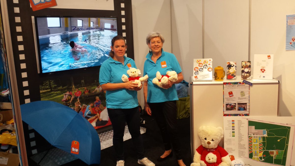 Tweede dag <a href="/50PlusBeurs/">50PlusBeurs</a>. Ook <a href="/StichtingBio/">Stichting Bio Kinderrevalidatie</a> is aanwezig. Kom langs bij onze stand 11C33. #Biovakantieoord #vakantiepark voor #gezinnen #gehandicapt #kind