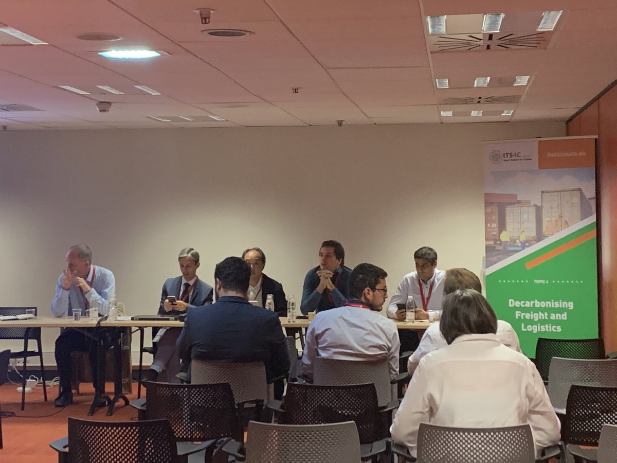ITS4Climate's tweet photo. #ITS4Climate workshops time with 3 topics :
▶️ Decarbonising freight transport & logistics 🚛
▶️ MaaS 4 Climate 🌍
▶️ Implementation challenges, enablers, barriers 🚧 https://t.co/MjVXAzH40g