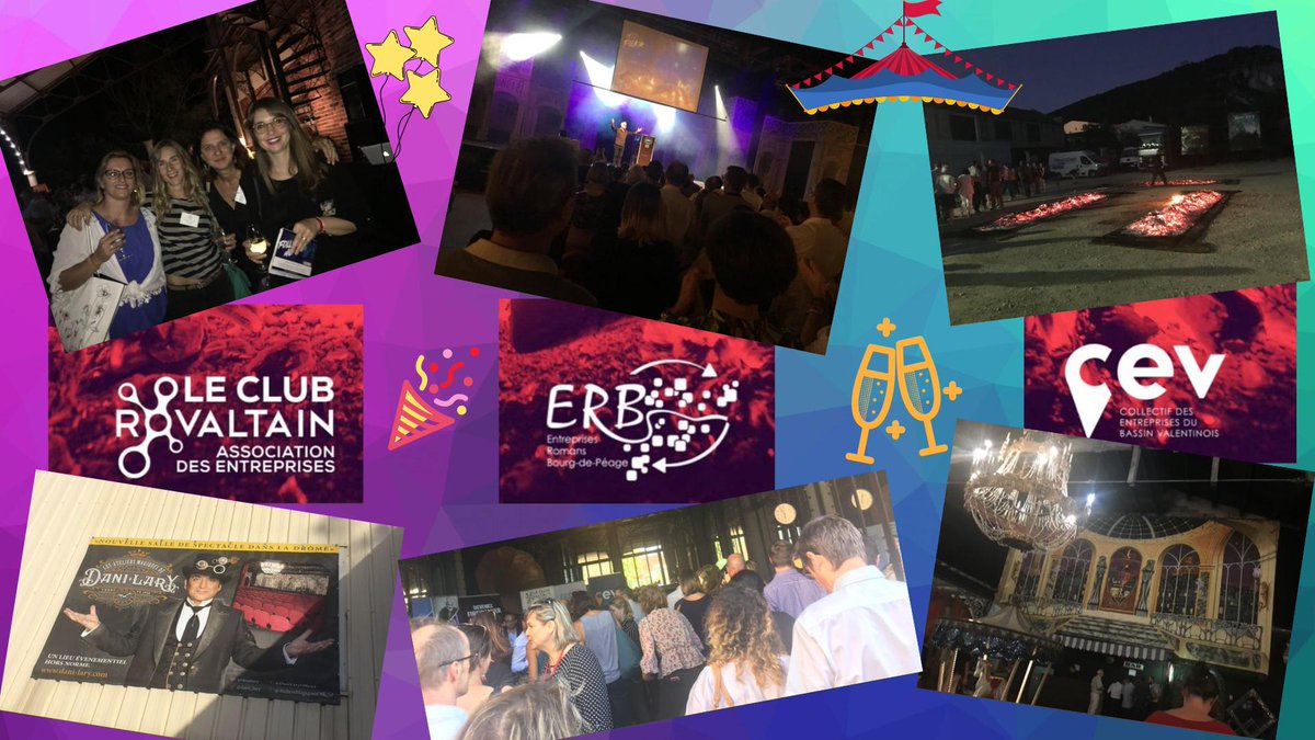 🙏🎆🎉 Merci le #ClubRovaltain I Le #CEV - Collectif des Entreprises du bassin Valentinois I #ERB Association pour cette soirée mémorable hier dans les ateliers <a href="/dani_lary/">danilaryofficiel</a>. Une conférence inspirante de Jean-Pierre Beaudoin, des firewalkers motivés et de la convivialité !
