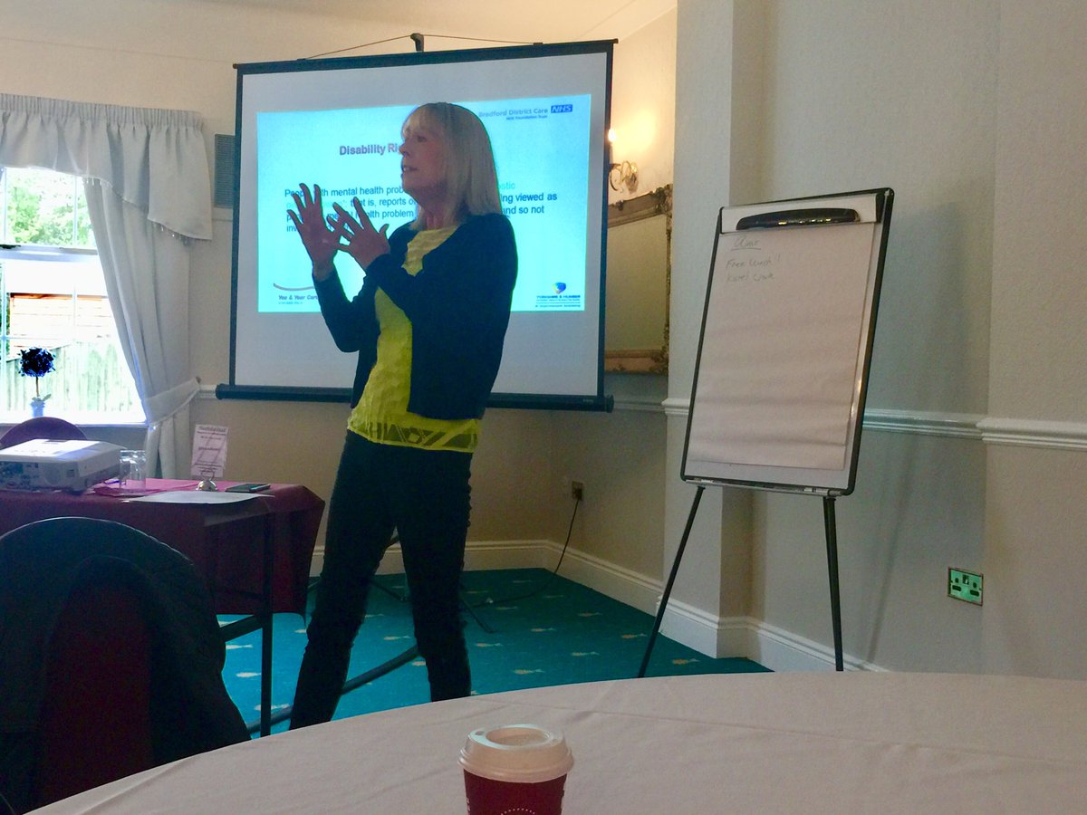 CTGNetworkUK's tweet photo. “Life expectancy for people with SMI is the same now as it was in the 1950s” - Kate Dale on how #PhysicalHealthChecks can help tackle this health inequality ⁦@YHAHSN⁩ #ClosingTheGapSMI https://t.co/CBtiqQ8uSD