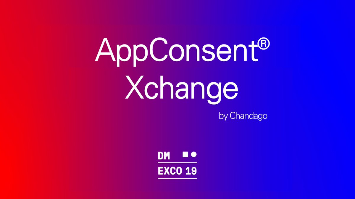 Chandago revient du <a href="/dmexco/">DMEXCO</a> gonflé à bloc après ces deux jours de rencontres et d’échanges autour de son offre AppConsent®Xchange ! 
Si vous aussi souhaitez faire du RGPD une opportunité pour votre activité => sales@chandago.com
#DMEXCO19 #Chandago #privacy #data #GDPR #RGPD
