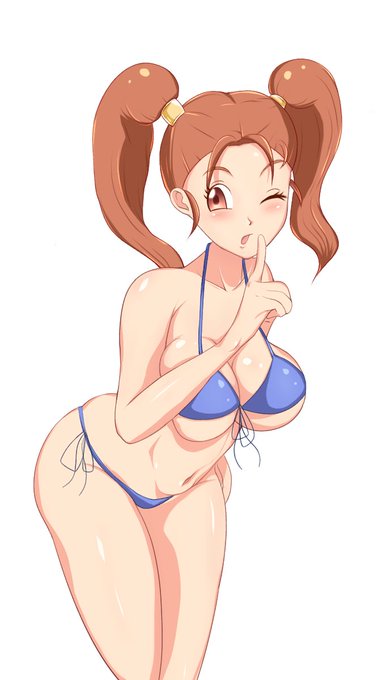 ゼシカ水着絵

#イラスト 