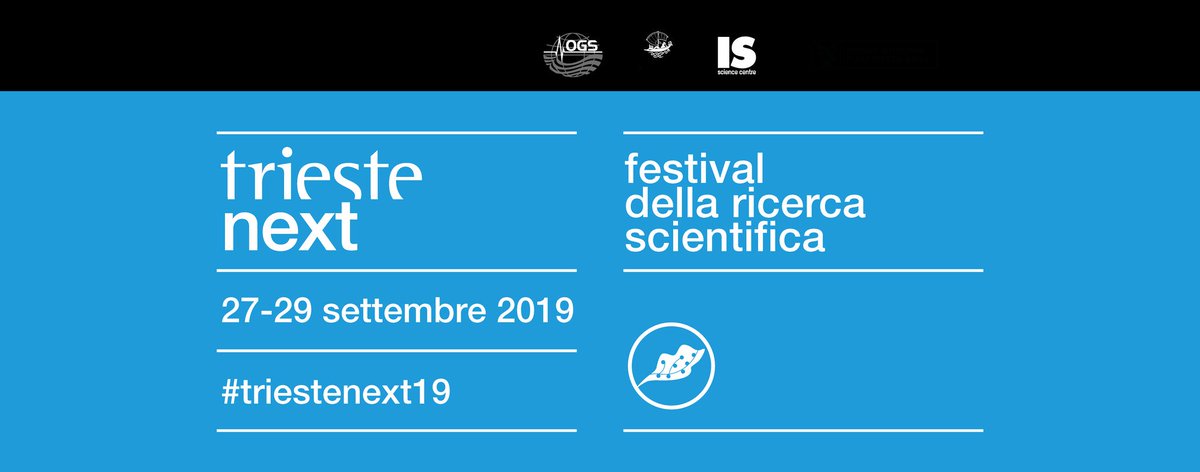 Comune di Trieste (@comuneditrieste) on Twitter photo "Big Data, Deep Science", l'appuntamento col futuro è a <a href="/TriesteNext/">Trieste Next</a> 🚀
L’ottava edizione del Festival della Ricerca Scientifica si svolgerà a #Trieste da venerdì 27 a domenica 29 settembre.
<a href="/proESOFTrieste/">proESOF 2020 Trieste</a> "Big Data, Deep Science", l'appuntamento col futuro è a <a href="/TriesteNext/">Trieste Next</a> 🚀
L’ottava edizione del Festival della Ricerca Scientifica si svolgerà a #Trieste da venerdì 27 a domenica 29 settembre.
<a href="/proESOFTrieste/">proESOF 2020 Trieste</a>