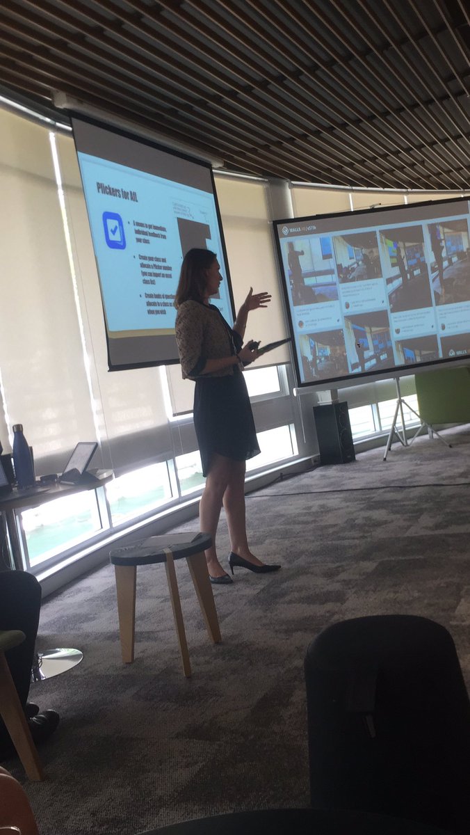 VeeeJayy's tweet photo. Good old plickers. Good ideas never go out of style! @penn_sullivan #tmshb #teachmeet #weareshrewsbury https://t.co/NGNnbUZMhX