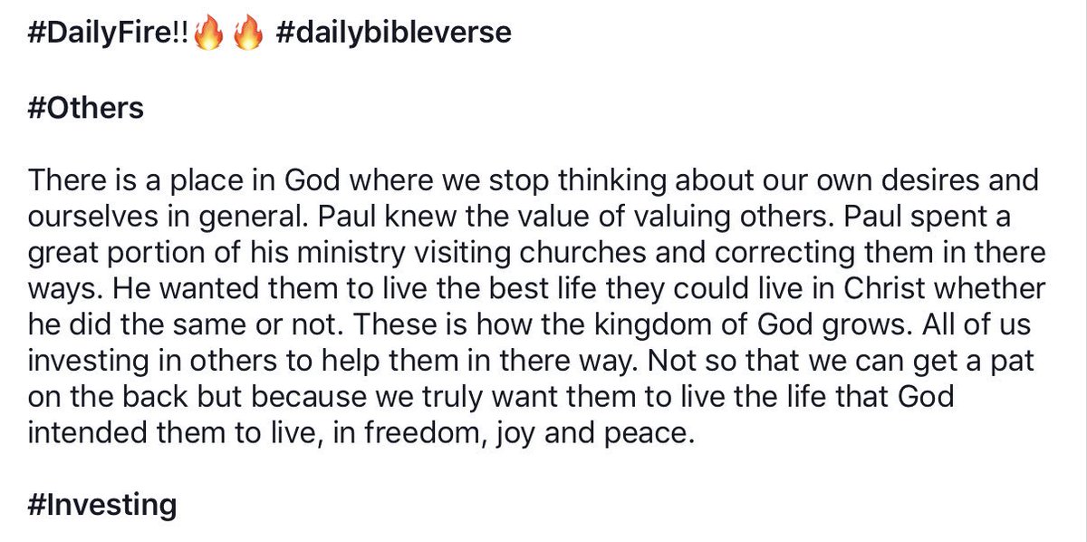 HndsNFeet's tweet image. #DailyFire!!🔥🔥 #dailybibleverse

#Others

#Investing