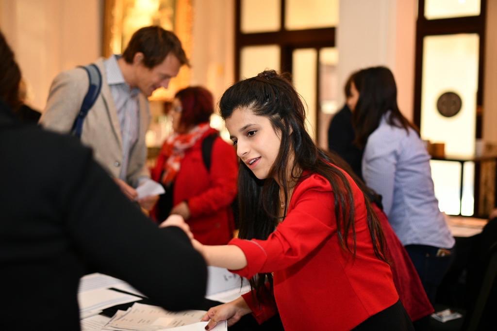 The_Synergist's tweet photo. The whole @PFMDwithPatient team, together with @imi_paradigm and @eupatients, are excited to welcome you all at the Patient Engagement Open Forum in #Brussels today and tomorrow. It's been a lot of work and we couldn't be more proud of our team! #PEOF2019 https://t.co/vRBrqtPnkw