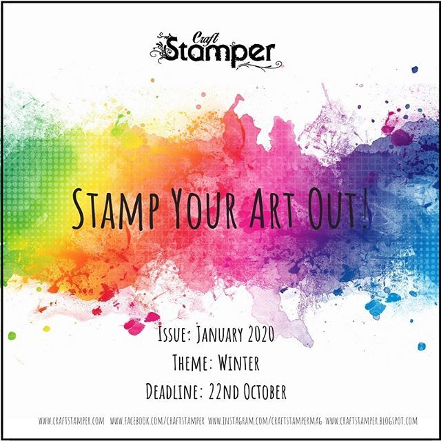 CraftStamperMag's tweet photo. Craft Stamper have a brand new Art Call for our 2020 issues! Silly publishing schedules mean we need to do the call out starting today, so are you ready?! All the details can be found on our blog, there is a link in our bio if you’d like to take a lo… https://t.co/H0FNckMnln https://t.co/hCzrpW2sjL