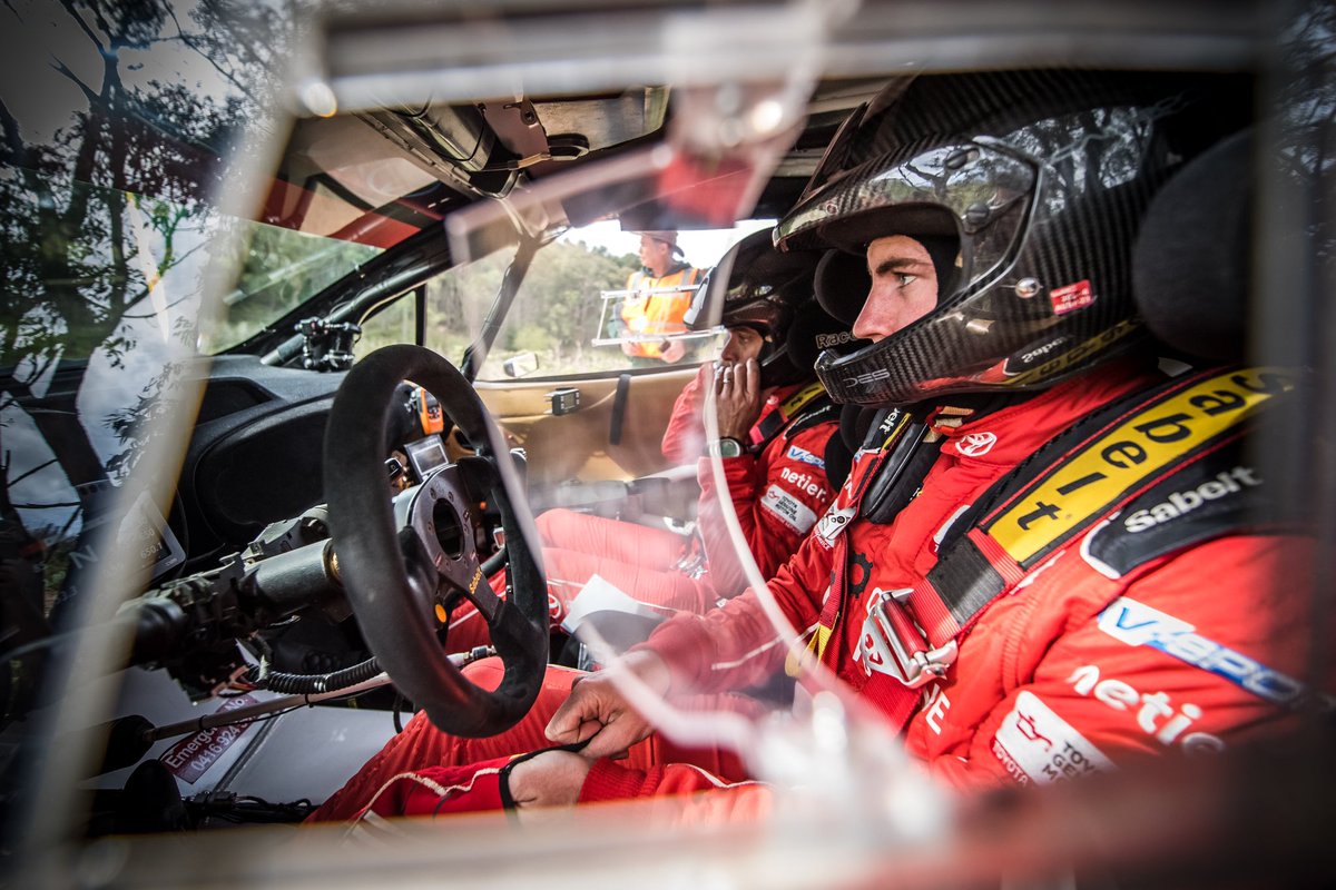 HarryBates5's tweet photo. Back at one of my favourite rallies! Super pumped to be back in the Adelaide Hills and getting ready for another event. Roads here are really fast, flowing and exciting for teams and spectators. Awesome memories from this event last year too... Let’s try for the win again 👍🏼 https://t.co/gIPPPxChW0