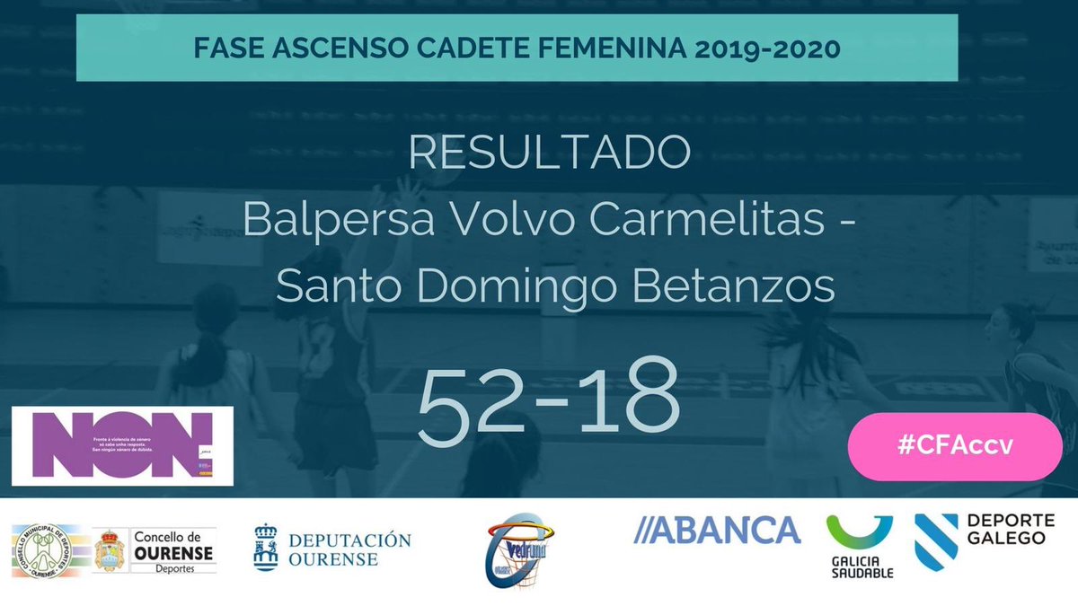 ccvedrunaou's tweet photo. #resultadosCCV FASE ASCENSO #CFAccv #JFAccv 🏀 AMISTOSO #SFAccv https://t.co/9Zi9OJ6v5K