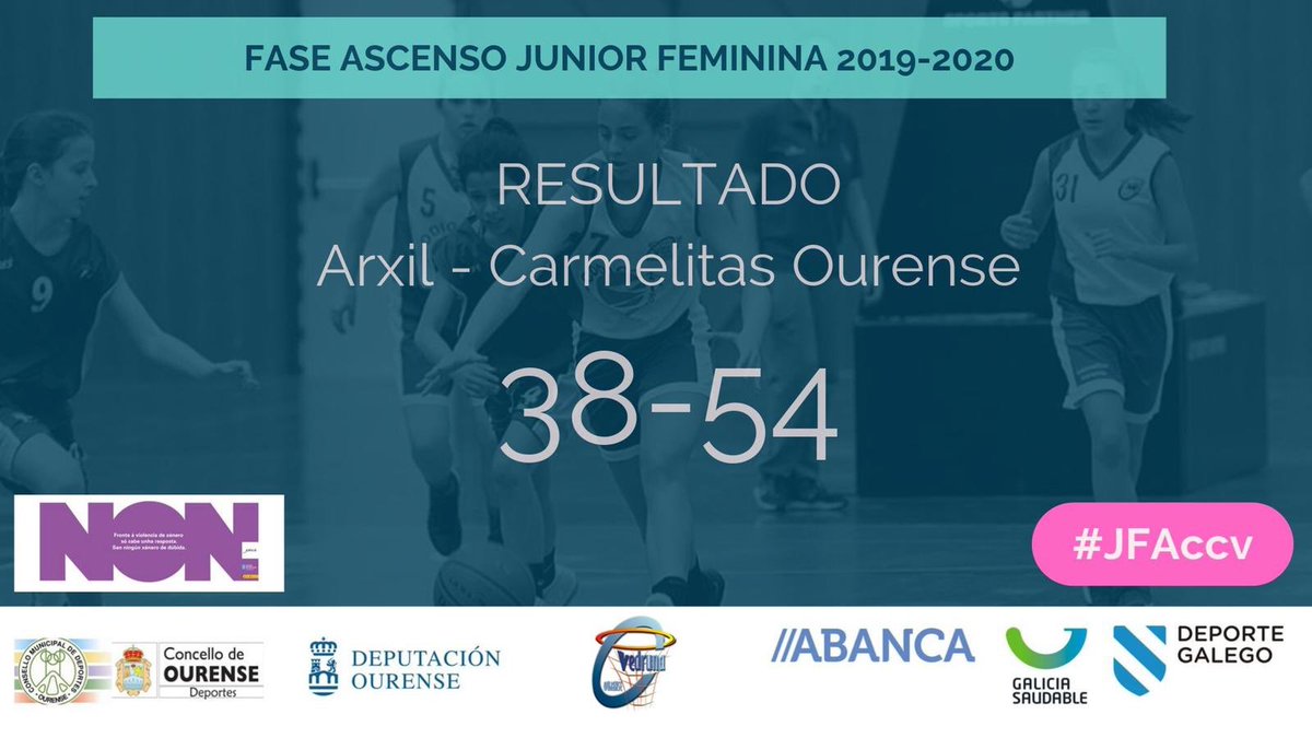 ccvedrunaou's tweet photo. #resultadosCCV FASE ASCENSO #CFAccv #JFAccv 🏀 AMISTOSO #SFAccv https://t.co/9Zi9OJ6v5K