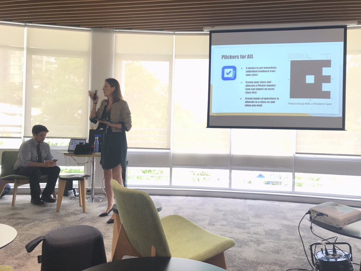 Johnnyfoxtrot's tweet photo. Well done Mrs Sullivan. Got to love a bit of Plickers. @penn_sullivan ##TMSHB https://t.co/lX3ThMjyP8